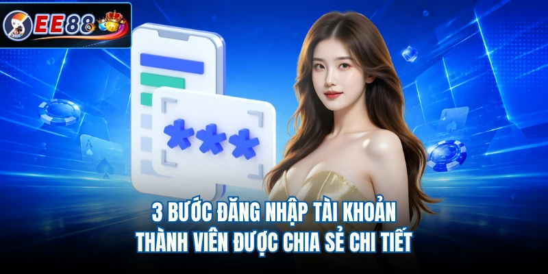 3 bước đăng nhập tài khoản thành viên được chia sẻ chi tiết