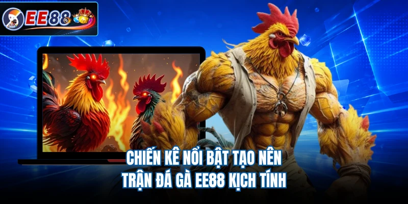 Chiến kê nổi bật tạo nên trận đá gà EE88 kịch tính