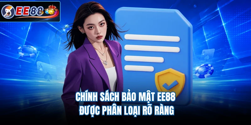 Chính sách bảo mật EE88 được phân loại rõ ràng