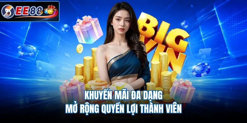 Khuyến mãi đa dạng mở rộng quyền lợi thành viên
