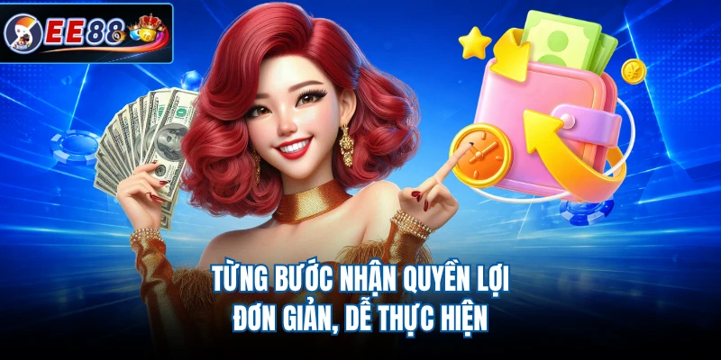 Từng bước nhận quyền lợi đơn giản, dễ thực hiện